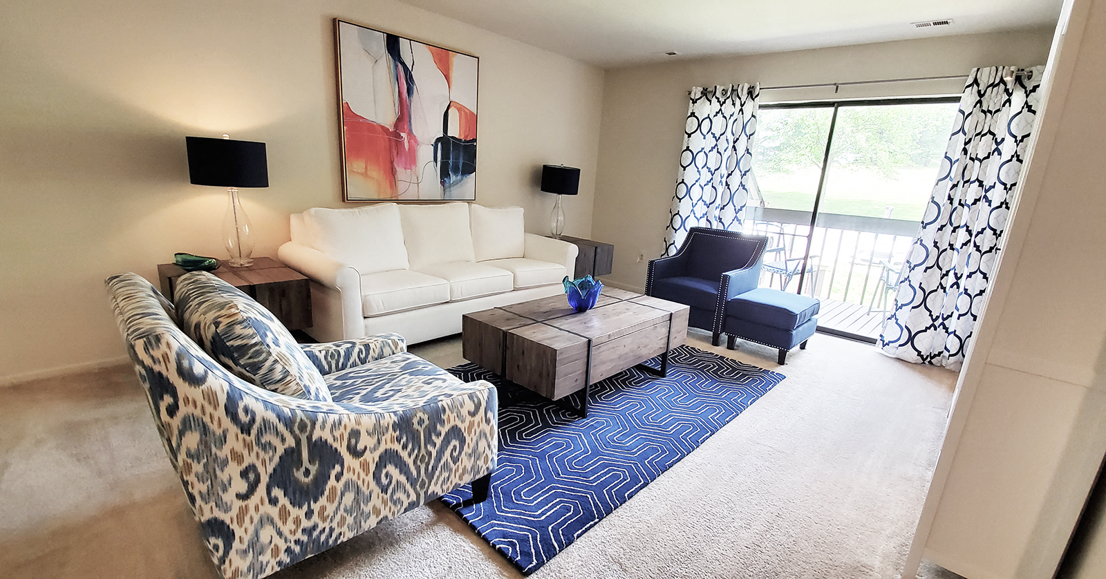 Living room at Spring Valley Apartments, Cockeysville, 21030